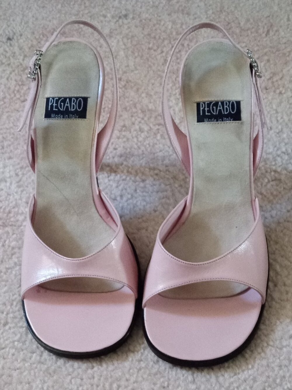 Vintage Pegabo Heeled Sling Backs